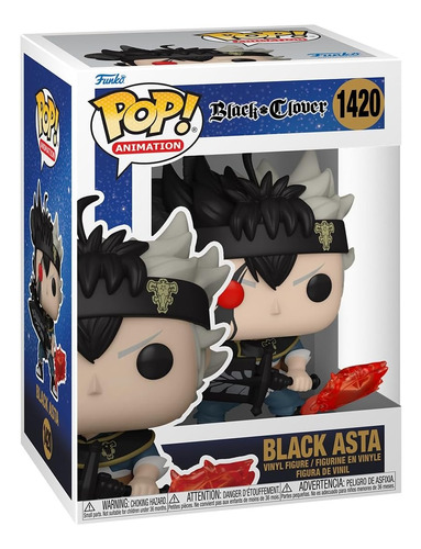 Funko Pop Black Clover Black Asta