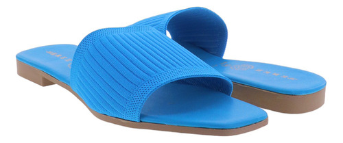 Sandalias De Piso Slip On Banda Stretch Moda Erez