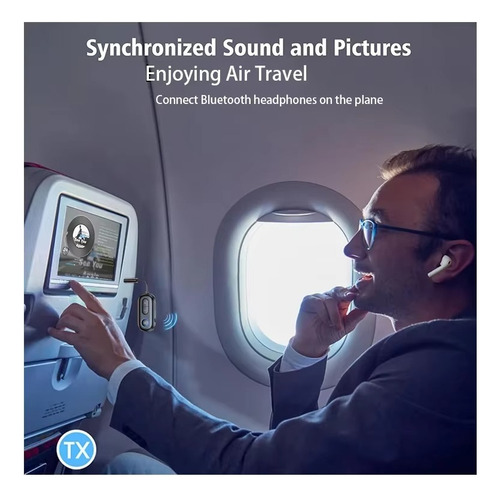 Transmisor Y Receptor De Audio Bluetooth 5.3, Adaptador Aux
