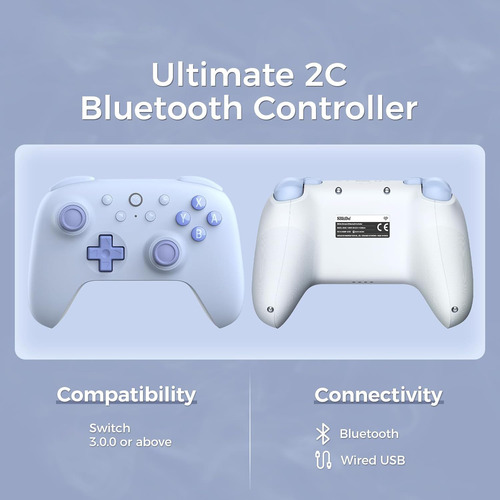 Control 8bitdo Ultimate 2c Compatible Con Nintendo Switch