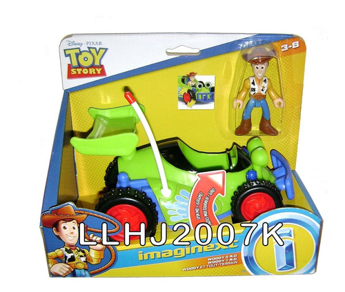 Toy Story Woody & Rc Disney-pixar Imaginext Baf  