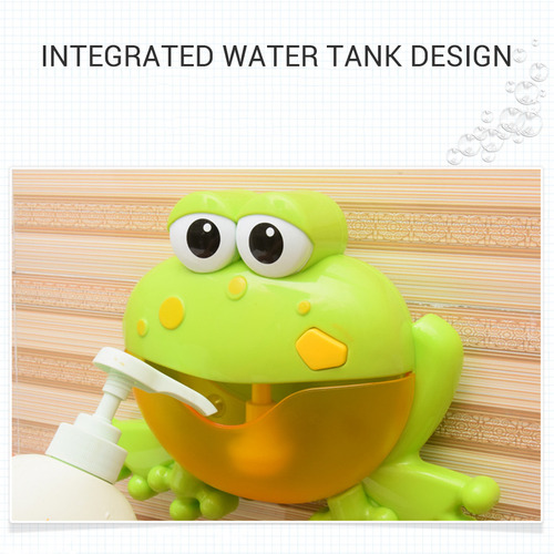 Máquina Automática Frog Bubble Maker Para Baño Para Bebés Y