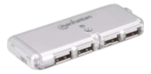 Hub Usb 4 Puertos De Alta Velocidad Proteccion Sobrecarga
