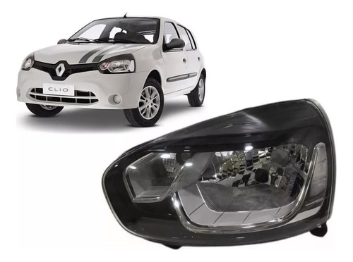 Optica Izquierda Renault Clio Mio 2012 En Adelante Tyc