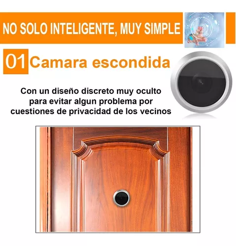 Mirilla Digital Para Puerta Con Camara Mirilla De Seguridad
