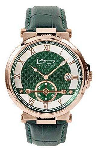 Reloj Elite Green Para Hombre - Esfera Con Diseño Racing Gre