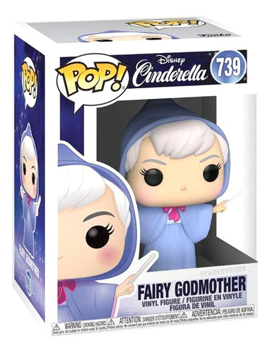 Funko Pop Cenicienta Hada Madrina 739 Disney Scarlet Kids