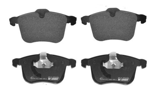 Set Balatas Semimetalicas Del Saab 9-3 V 6 2.8l 06/09 Wagner