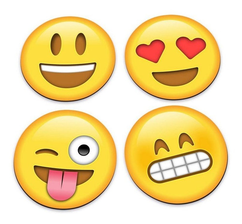 Porta Copos Emoticons - Emojis