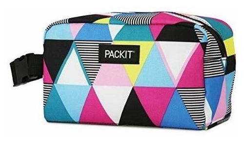 Caja De Merienda Congelable Packit Amz-sx-tst, Rayas Triangu