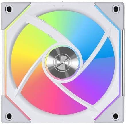 Uni Fan Slinfinity 120 Rgb Triple Pack Blanco Con Contr...