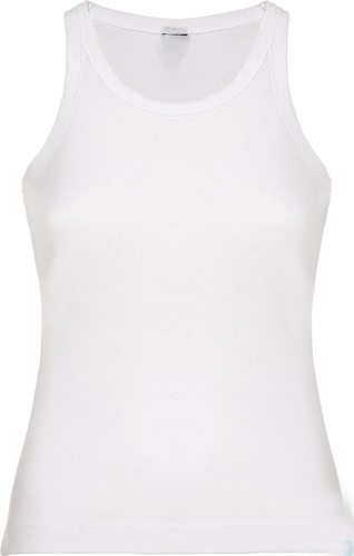 Camiseta Musculosa Mujer 100% Algodon Polera Tirantes