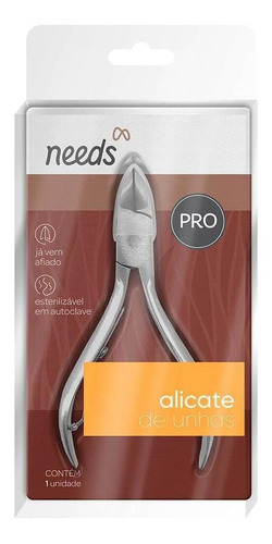 Alicate De Unhas Needs Pro Com 1 Unidade