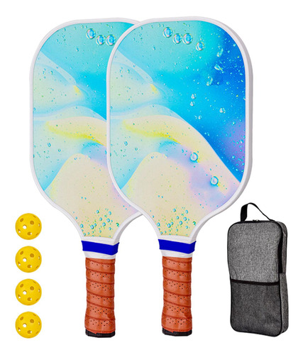 Raquetas De Pickleball Con 2 Raquetas, 4 Pelotas Y Estilo Q