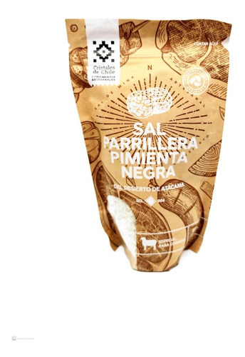 Sal Parrillera Premium Distintos Sabores Cristales De Chile 