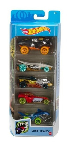 Pack De 5 Carros Hot Wheels 