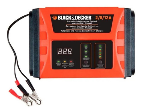 Cargador Bateria Inteligente 12v Bc12 Black Decker - Rex