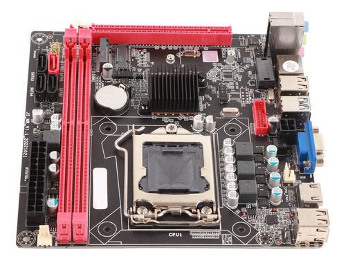 Placa-mãe Lga1155 Desktop Pcie 16x Ddr3 Memória Porta Vga Hd