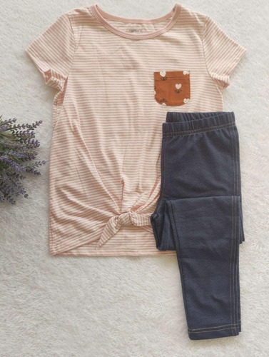 Conjunto Importado Carters Original Blusa + Calça Infantil