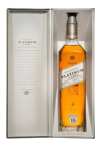 Whisky Johnnie Walker Platinum 18 Años