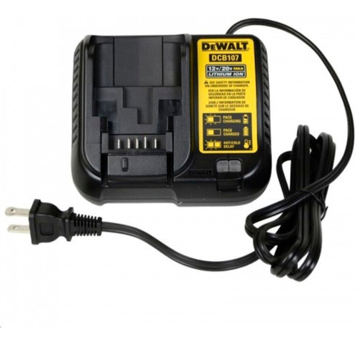 Carregador De Baterias 12 A 20v Dcb107 220v Dewalt - Dcb107