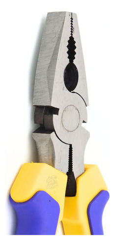 Alicate Universal Polido Profissional 8'' Cabo Emborrachado