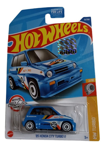 Hot Wheels 85 Honda City Turbo Ii Hw Turbo 2022 Fs