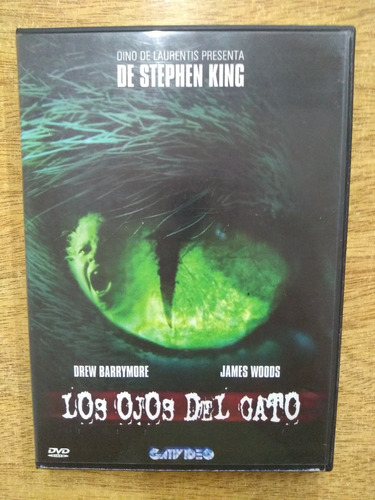 Pelicula Dvd Los Ojos Del Gato Stephen King Original 