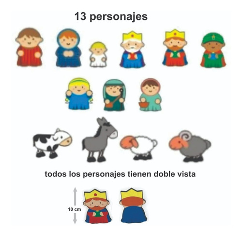 Imagen 6 de 6 de Nacimiento En Esferas Navideñas 13 Piezas