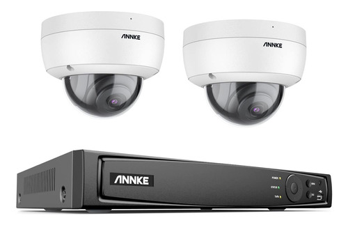 Annke Camara Seguridad Ip 4k Poe 2 Pieza C800 8 Canal