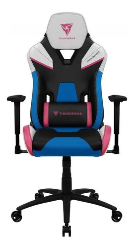 Imagen 3 de 6 de Silla Gamer De Escritorio Aerocool Thunderx3 Tc5 Diva Rosa!
