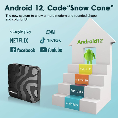 T95 Android Tv Box 2023, 6k Tv Box Android 12.0 Tv Box 4gb R