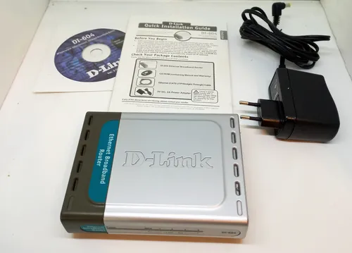 Router D-link Di-604 4 Puertos En Caja Original (Usado)