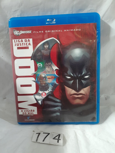 Batman Dóom Blu Ray Ingles/portugués 