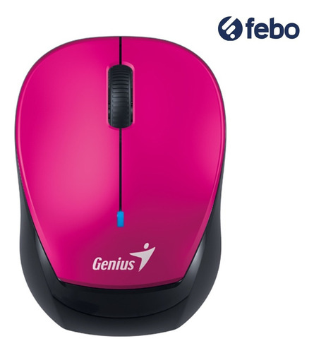 Mouse mini inalámbrico recargable Genius  Micro Traveler 9000R rosa