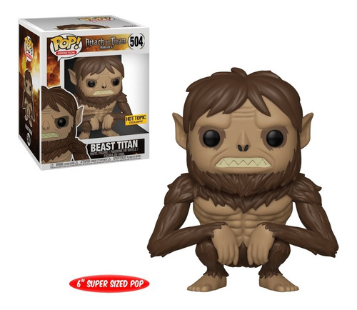 Funko Pop - Shingeki No Kyojin Titan Bestia (504) Exclusivo