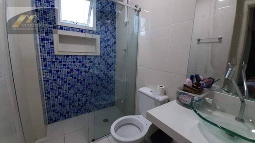 Imagem 14 de 27 de Apartamento Com 4 Dormitórios À Venda, 156 M² Por R$ 850.000,00 - Vila Guilhermina - Praia Grande/sp - Ap3017