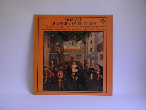 Mozart 10 Opera Overtures Vinilo