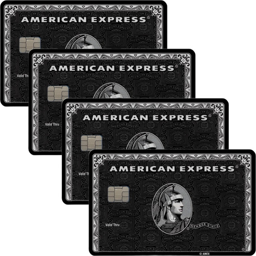 American Express Sticker ,skin Para Tarjetas Bancarias 4pz
