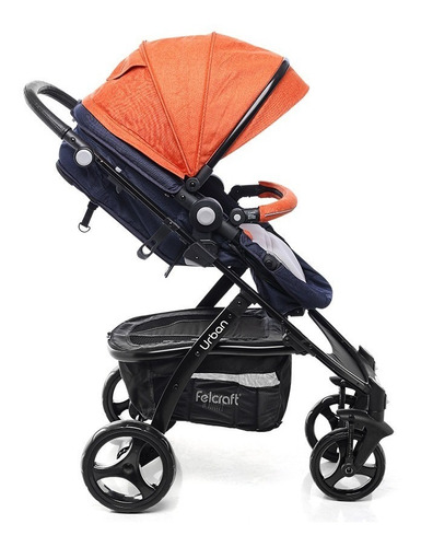 Imagen 3 de 9 de Cochecito Bebé Felcraft Urban 3 En 1 Huevito Moises Envio Gratis