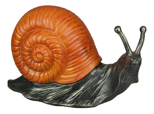   Naranja Caracol Decorativo Acento Lámpara Mesa Auxil...