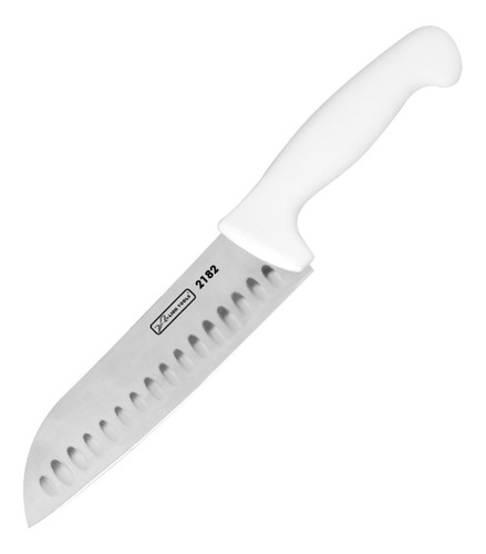 Cuchillo Profesional Santoku De Acero Inoxidable 7 Pulgadas 