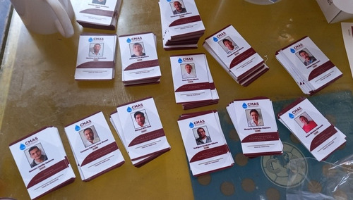 Credencial De Pvc A Todo Color Ambos Lados