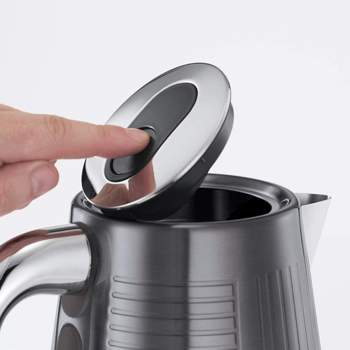 Imagen 3 de 5 de Russell Hobbs Hervidor De Agua Eléctrico Geo Steel