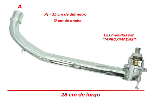 Toma De Agua Con Termostato Chevrolet Blazer 3.6l 2019-2023