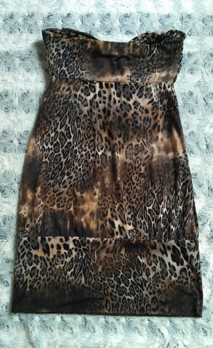 Vestido Guess Talla M Original Animal Print Nuevo | Cuotas sin interés Vestido Guess Talla M Original Animal Print Nuevo | Cuotas sin interés