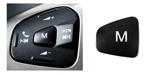 Botón M Control Voz Volante Timon Para Ford Fiesta Ecosport.