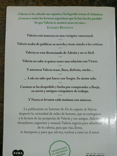 Imagen 2 de 3 de Valeria En El Espejo * Elisabet Benavent * Suma *