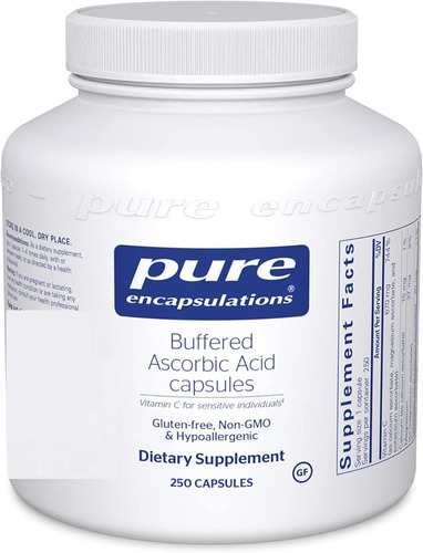 Pure Encapsulations | Buffered Ascorbic Acid I 250 Capsules