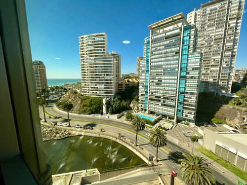 Amplia Of Con Planta Libre, Edificio Coracero, Viña Del Mar